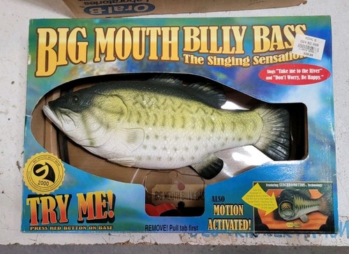 Big mouth billy bass nuovo - big,
