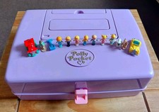 Astuccio vintage Polly Pocket Jewel 1989 completo al 96%. 