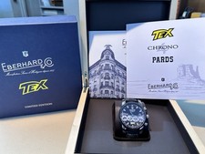 OROLOGIO EBERHARD CHRONO 4 PARDS MODELLO TEX WILLER ED. LIM. 082/150 CASSA 42MM