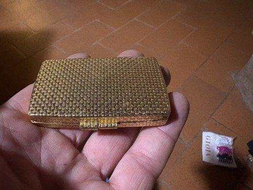 Cofanetto porta cipria vintage - porta,