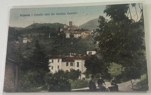 Cartolina bagnone massa - bagnone,