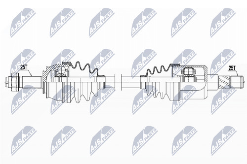 Albero motore nty npw - motore, npw-pl-041