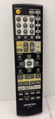 Onkyo ricevitore 647m - av, rc-647m