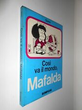 COSI' VA IL MONDO MAFALDA Quino CARTONATO MILANO LIBRI MARZO 1970