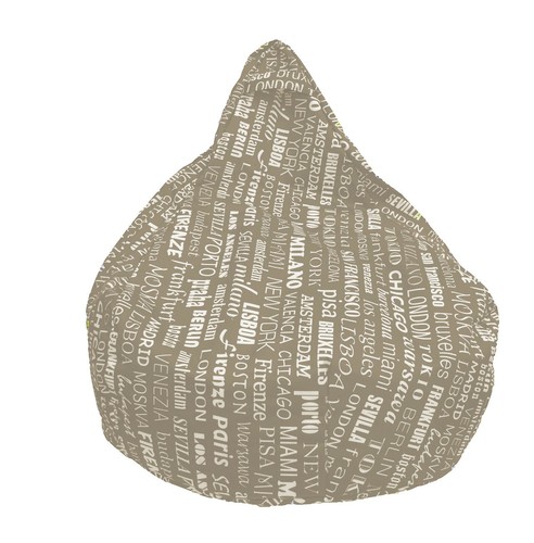 Poltrona sacco pouf - pouf, puff