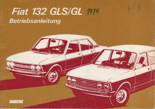 Fiat 132 gls gl manuale - fiat,