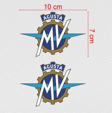 Adesivi Compatibili Mv Agusta in Stile Brutale, Rush, f3 - su Vinile, 2 pz