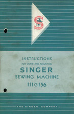 Singer 111G156 Manuale Istruzioni Manuale Utente: Bobina Rilegata 26 Pagine