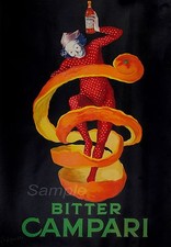 POSTER VINTAGE AMARO CAMPARI