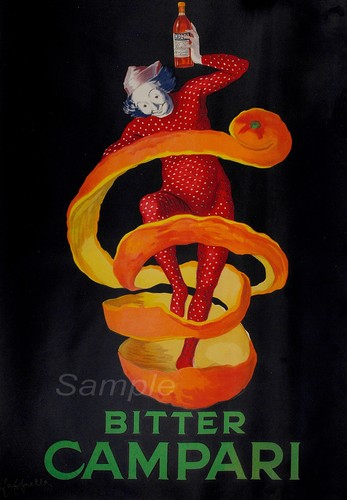 Poster vintage amaro campari - amaro,
