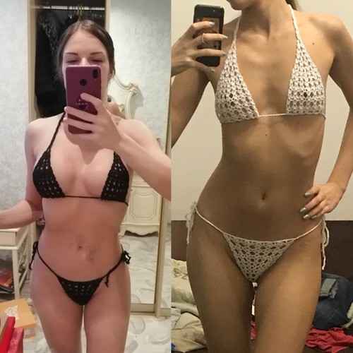 Bikini fatto mano - a,