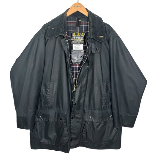 Barbour a205 border wax jacket - barbour,