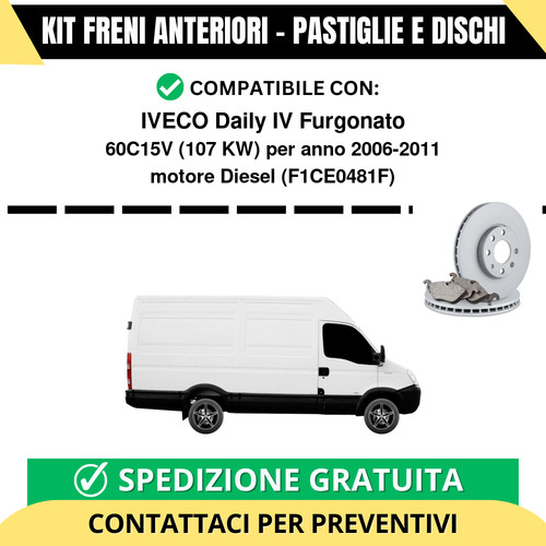 Kit freni anteriori pastiglie - kit, (pastiglie