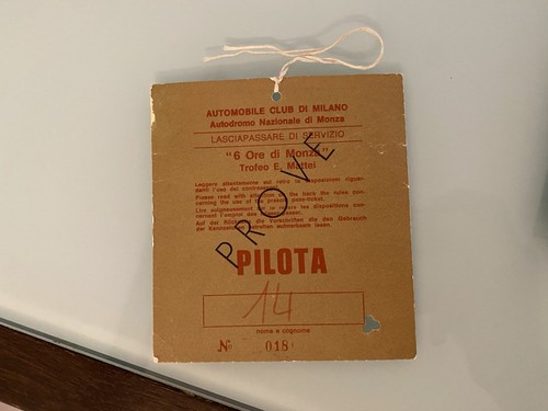 Rarissime pass pilota - pilota, 14