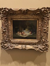 Coppia di dipinti ad olio