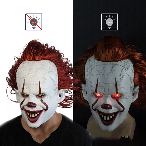 Maschera pagliaccio halloween - pagliaccio,