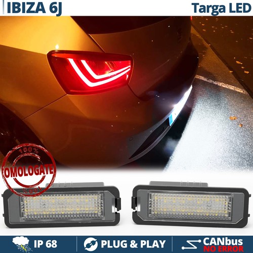 Luci targa led per seat - targa, ibiza