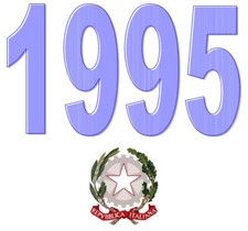 ITALIA 1995 Singolo Annata