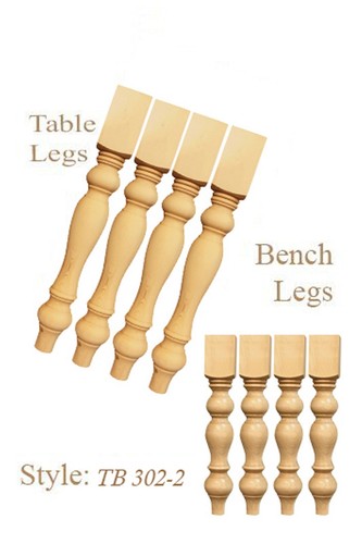 Set gambe tavolo - ,