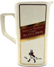 Johnnie Walker Scotch Whisky Red Label Tazza Acqua   Servizio Whisky 1970's
