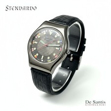 Orologio Vintage Immersion "Stendardo" con Bandiere Nautiche, Rara Cassa Fumè