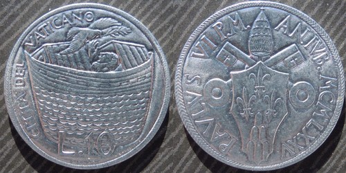 Vatican city lire - city,