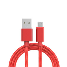 Cavo micro usb alluminio nylon - usb,