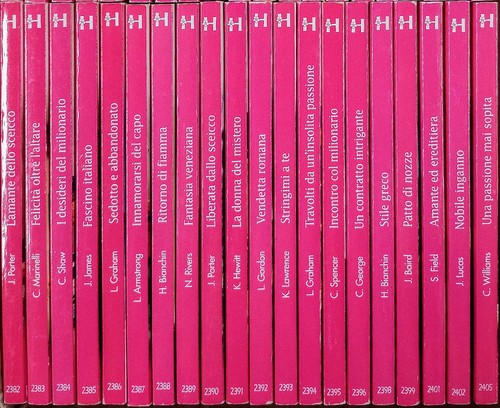 Libri 2382 2405 harmony - 20, 2382-2405