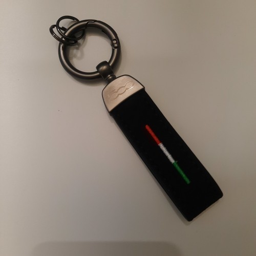 Portachiavi 500 tessuto nero - portachiavi,