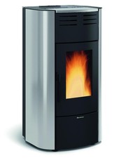 Stufa a Pellet Idro 23,6 kW Grigio Raffaella Idro H18 5.0.16 Nordica Extraflame