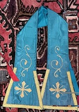 MANIPOLO VERDE RICAMATO A