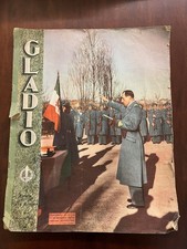 Gladio Rivista per le Forze Armate RSI Anno I n. 6, 1945 WW2 completo originale 
