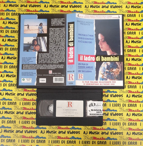 Vhs film ladro - ladro, bambini