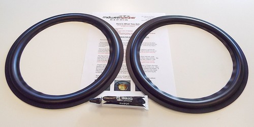 Kit woofer surround gomma - woofer, in