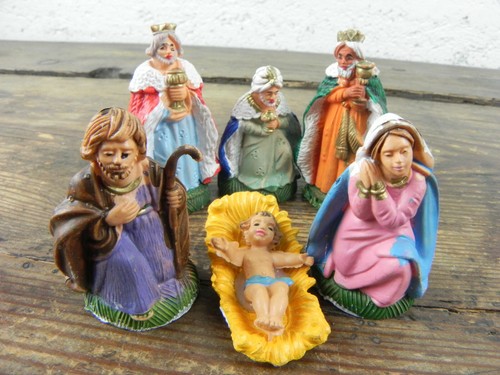 Statuine presepe plastica - statuine, in