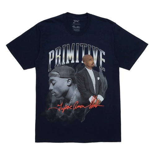 Maglietta primitive tupac - x,