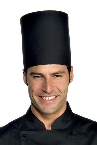 Cappello cuoco elite - cappello, elite-nero