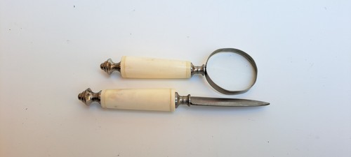Set scrivania vintage lente - scrivania, vintage:
