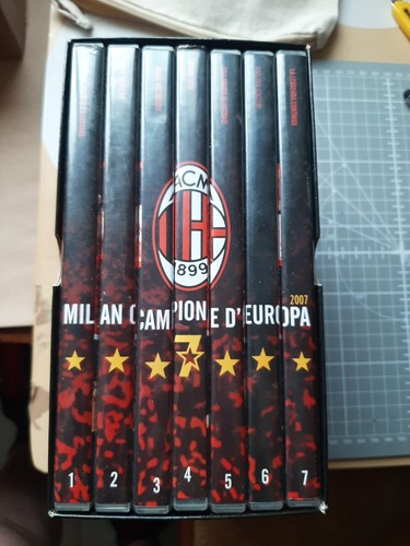 Box cofanetto dvd milan - cofanetto,
