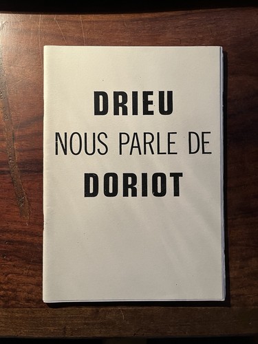 Drieu rochelle - la, nous