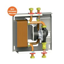 SCAMBIATORE KIT 34 PIASTRE 30KW MODULO INTERFACCIA TERMOPRODOTTO CALDAIA (24452)