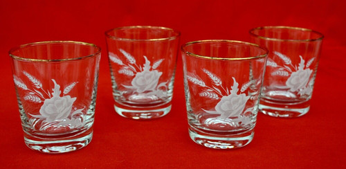 Set quattro bicchieri vintage - set,