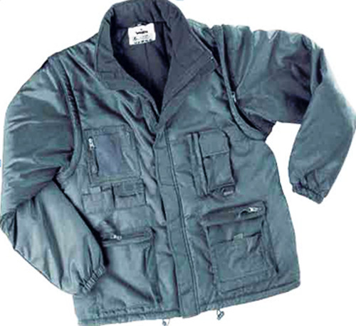 Giubbino parka grigio - parka, nylon