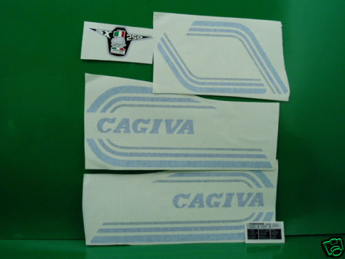 Serie adesivi cagiva 250 - serie,