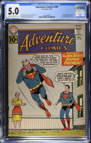 Adventure comics 289 cgc - cgc,