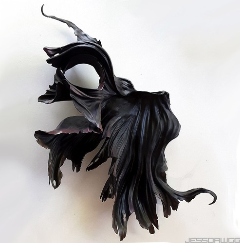Personaggio scolpito cape - personaggio,
