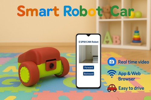 Smart robot car real time - robot,
