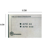 MANUALE LIBRETTO USO E