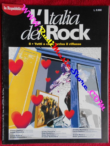 Rivista italia del rock - rivista, nr.8