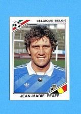 MEXICO 86 - Panini -Figurina-Sticker n. 130 - PFAFF - BELGIE -Rec